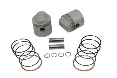 Vtwin Replica 1000cc Piston Set Standard Size 1972-85 Harley Davidson Sportster - Image 1 of 3