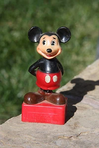 Vintage Walt Disney Mickey Mouse Pencil Sharpener - Single Hole - Picture 1 of 6