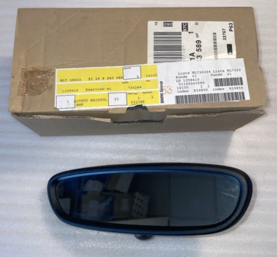 NEW GENUINE BMW 51169243589 X1 F48 Interior Rear View Mirror 9243589 - Image 1 of 4