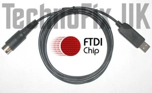 FTDI USB Cat & prog. kabel Yaesu FT-736R FT-747 FT-767 FT-980 FT-1000 FT-1000D - Zdjęcie 1 z 1