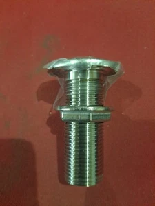 Attwood Marine Stainless Steel Thru Hull 1/2 inch 66558-1 - Picture 1 of 3