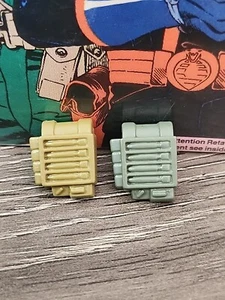 GI JOE 1982 ZAP SHORT FUZE backpacks Original Vintage FREE SHIPPING - Picture 1 of 4