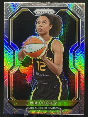 NIA COFFEY 2021 Panini WNBA Prizm HYPER PRIZM #59 Los Angeles Sparks - Image 1 of 3