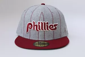 Philadelphia Phillies Mike schmidt Bryce Harper MLB New Era 59fifty Sz 7 3/8 - Picture 1 of 3
