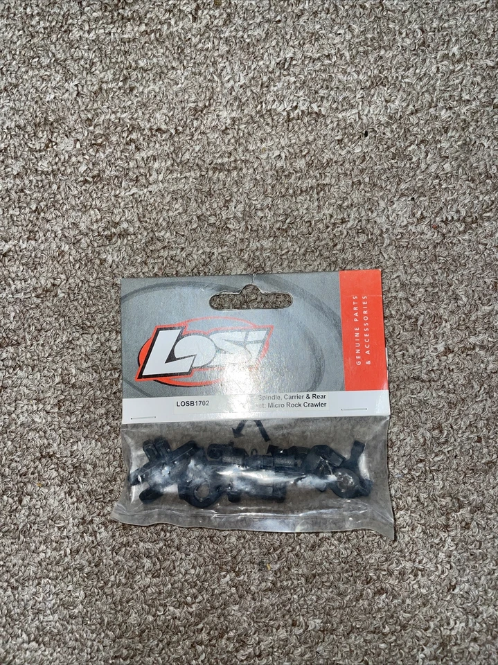 Losi LOSB1702 Front Spindle, Carrier & Rear Hub Set: Micro Rock Crawler #3046 - Image 1 of 1