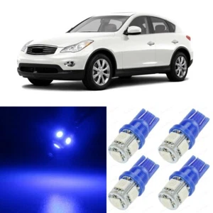 Paquete de 14 luces LED interiores ultra azules para Infiniti EX35 2008 - 2012 + herramienta - Imagen 1 de 8