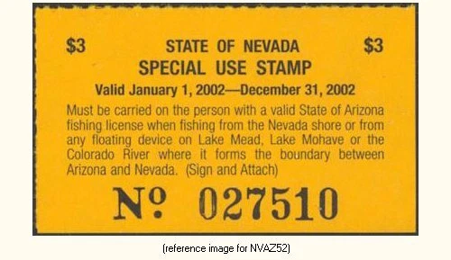 D2K Nevada/Arizona Stamp 2002 $3.00 - Image 1 of 1