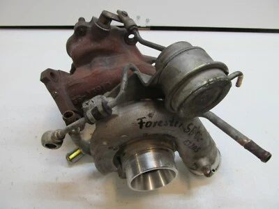 Subaru Forester SG Turbo Lader Turbolader Auspuff Benzin EJ205 original Bj 02- - Bild 1 von 4