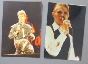David Bowie Fotos Color Concierto 3 1/2" X 5" Pro Shot ¡DOS FOTOS REALES! - Imagen 1 de 1