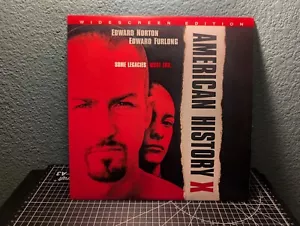 AMERICAN HISTORY X Laserdisc LD Edward Norton AC3 Late Release Rare Used Tested - Bild 1 von 13