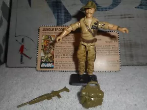Hasbro GI Joe ARAH Figur 1984 Recondo, komplett mit Aktenkarte - Bild 1 von 5