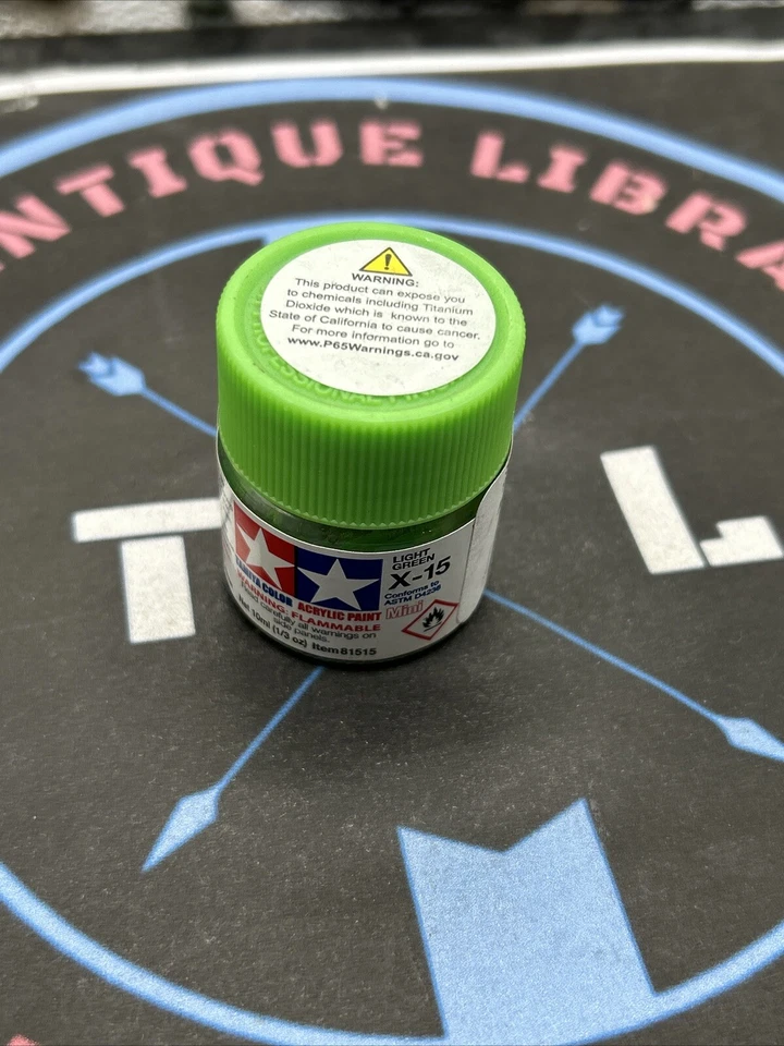 Tamiya Acrylic Paint  X-15 Light Green. 10ml. New. - Image 1 of 1