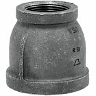 (10)-Anvil 1-1/2 In. x 1-1/4 In. Malleable Black Iron Reducing Coupling