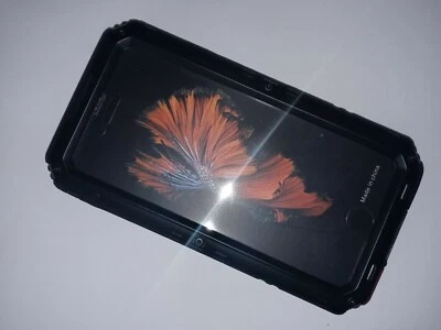  Waterproof Case For iPhone A new generation of waterproof metal mobile.Black. - Image 1 of 4