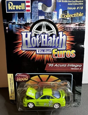 1:64 Revell Hot Hatch Euros 95 Acura Integra Version 3 New in Package - Image 1 of 4