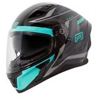 Rjays Apex III Helmet Ignite Black/Aqua 
