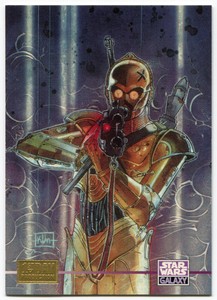 1995 Star Wars Galaxy Series 3 1st Day Production #326 KILIAN PLUNKETT