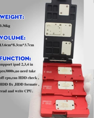 Vendita calda adattatore PRO-Mate 3 in 1 per riparazione pro3000s per ipad 2 3 4 spedizione veloce - Immagine 1 di 4