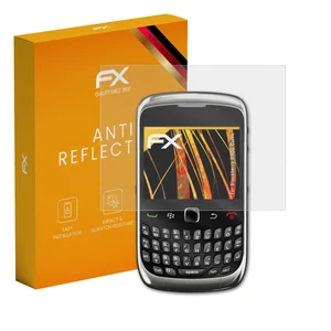 atFoliX 3x Screen Protection Film for Blackberry 8900 Curve matt&shockproof - Picture 1 of 8