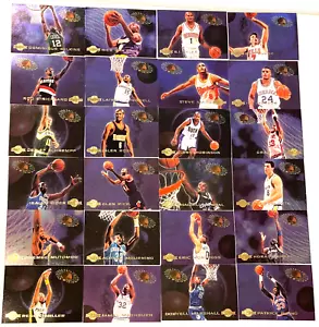 1995-96 Skybox Basketball SLAMMIN' UNIVERSE Complete Insert Set 1-30 Shaq,Alonzo - Picture 1 of 2