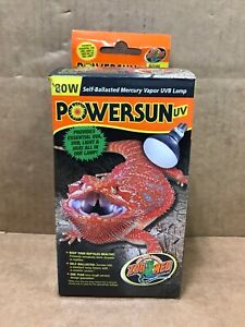 Powersun 80w UVB Heating Lamp Bulb For Desert & Basking Reptiles New!! (Upc0125)