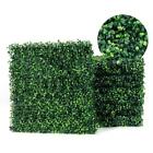 Wellfor Garden Fencing 20"Lx20"W Pe Garden Fence Artificial Boxwood Panel 12-Pcs