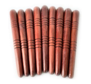 Thai Foot Massage Wooden Stick Pain Massager Reflexology Relax Foot and Calf - Picture 1 of 7