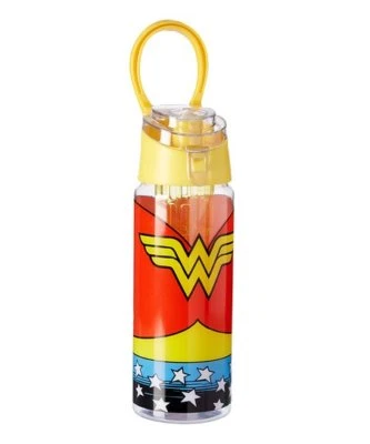 Wonder Woman Suit 22-Oz. Infuser Water Bottle With Handle (FANTASTIC) BPA FREE