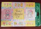 Vtg 80S Baby Shower Invitation Card Bunny Bear Chicks Spring 8 New +4 Extra