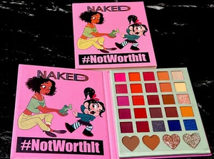 Naked Flower Not Worth It 25 Eyeshadow Colors 4 Highlight Colors Palette Make Up - Picture 1 of 3