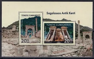 Turkey 2024 Sagalassos Historical City MNH Souvenir Sheet - Picture 1 of 1
