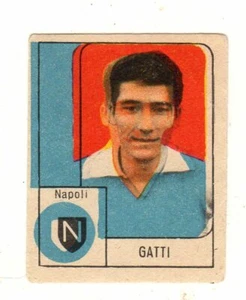 FIGURINA CALCIATORI NANNINA GOL GATTI NAPOLI CM 5 X 4 CM - Picture 1 of 1