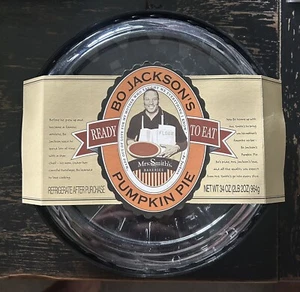 Bo Jackson very rare pumpkin pie container - Picture 1 of 2