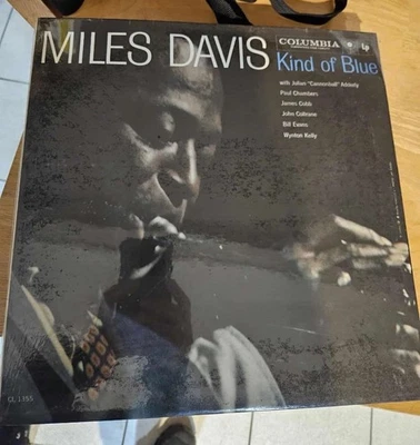 Miles Davis Kind Of Blue Vinyl Record 1961 Mono Repress sealed Mint - Image 1 of 3