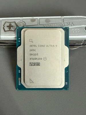 Intel Core Ultra 9 285K Processor 24 Cores up to 5.7GHz boost LGA1851 - Image 1 of 2