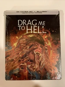 Drag Me to Hell (4K UHD + Blu-ray) Limited Edition Steelbook Sam Raimi Brand New - Picture 1 of 4