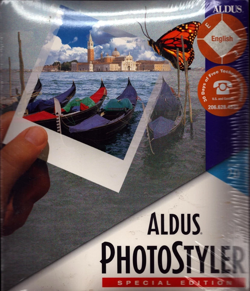 Aldus PhotoStyler 2.0, 3.5” floppy discs, New in Sealed Package - Image 1 of 2
