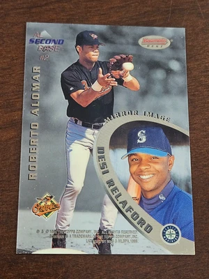 1996 Bowman's Best Mirror Image ROBERTO ALOMAR CRAIG BIGGIO - Imagem 1 de 2