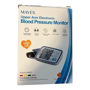 Maves Upper Arm Electronic Blood Pressure Monitor. Brand New - Picture 1 of 1