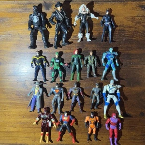 Dc Comics And Marvel Vintage Action Figures x16 1993-2006 - Picture 1 of 19