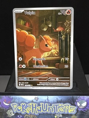 Pokemon Card Vulpix 138/132 Illustration Rare Mega Evolution Near Mint - Image 1 of 2