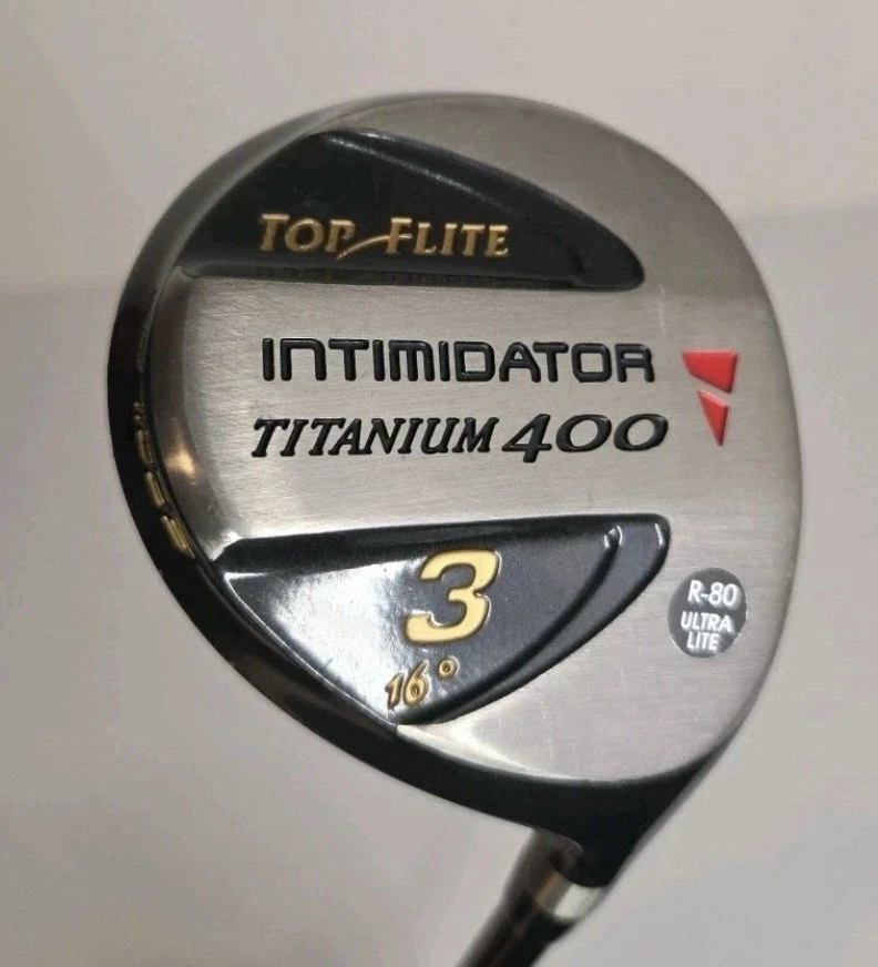 Top Flite Intimidator Ti 400 3 Madera 16* R80 Eje Reg Derecha Foto 1 de 1