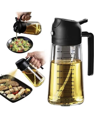 TrendPlain 16oz/470ml Glass Olive Oil Sprayer for Cooking - Image 1 of 3