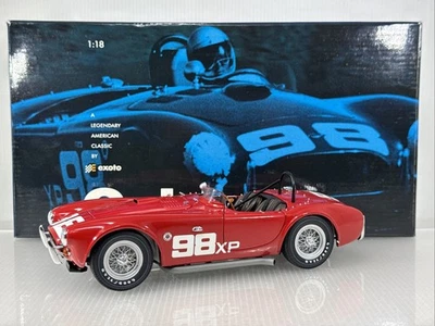 1/18 EXOTO 1962 Shelby AC Cobra 289 # 98 Bill Krause Riverside RLG18125 - Изображение 1 из 4