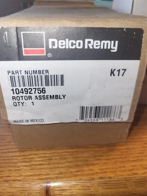Delco Remy 10492756 Rotor Assembly,  for Alternator 22SI 100 amp - Image 1 of 3
