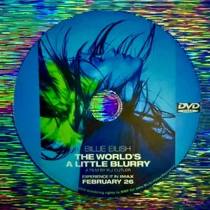 Billie Eilish The World's A Little Blurry DVD 2021 Documentary 2HRs + USA SELLER - Picture 1 of 4