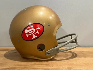 Vintage Rawlings San Francisco 49ers Football Helmet - HNFL-N - Size Small - Picture 1 of 21