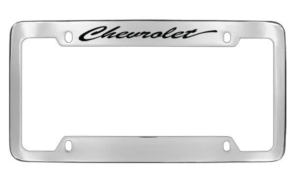 CHEVROLET CHEVY CHROME LICENSE PLATE FRAME HOLDER - Image 1 of 1