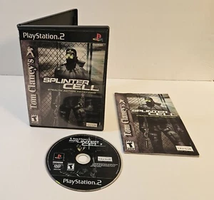 Tom Clancy's Splinter Cell Sony PlayStation 2 2003 PS2 CiB komplett im Etui - Bild 1 von 2
