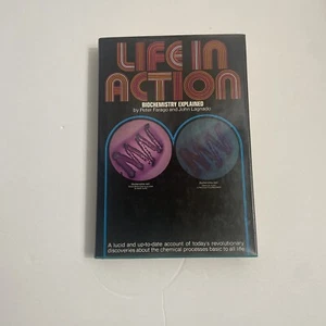 Life In Action Vintage Book 1972 Biochemistry Explained Hardcover Farago Lagnado - Foto 1 di 6